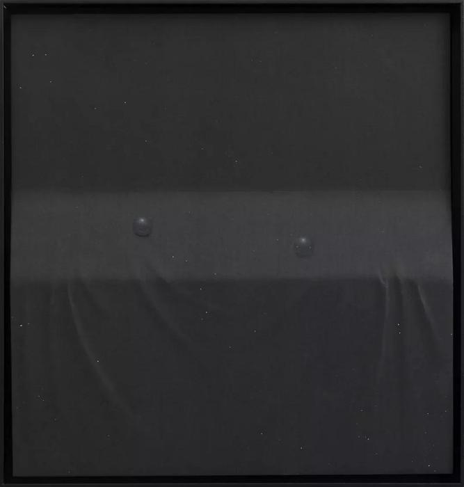 《黑珍珠-No.3》 &nbsp;41x39.5 纸本设色、木刻浮雕 &nbsp;2017.jpg